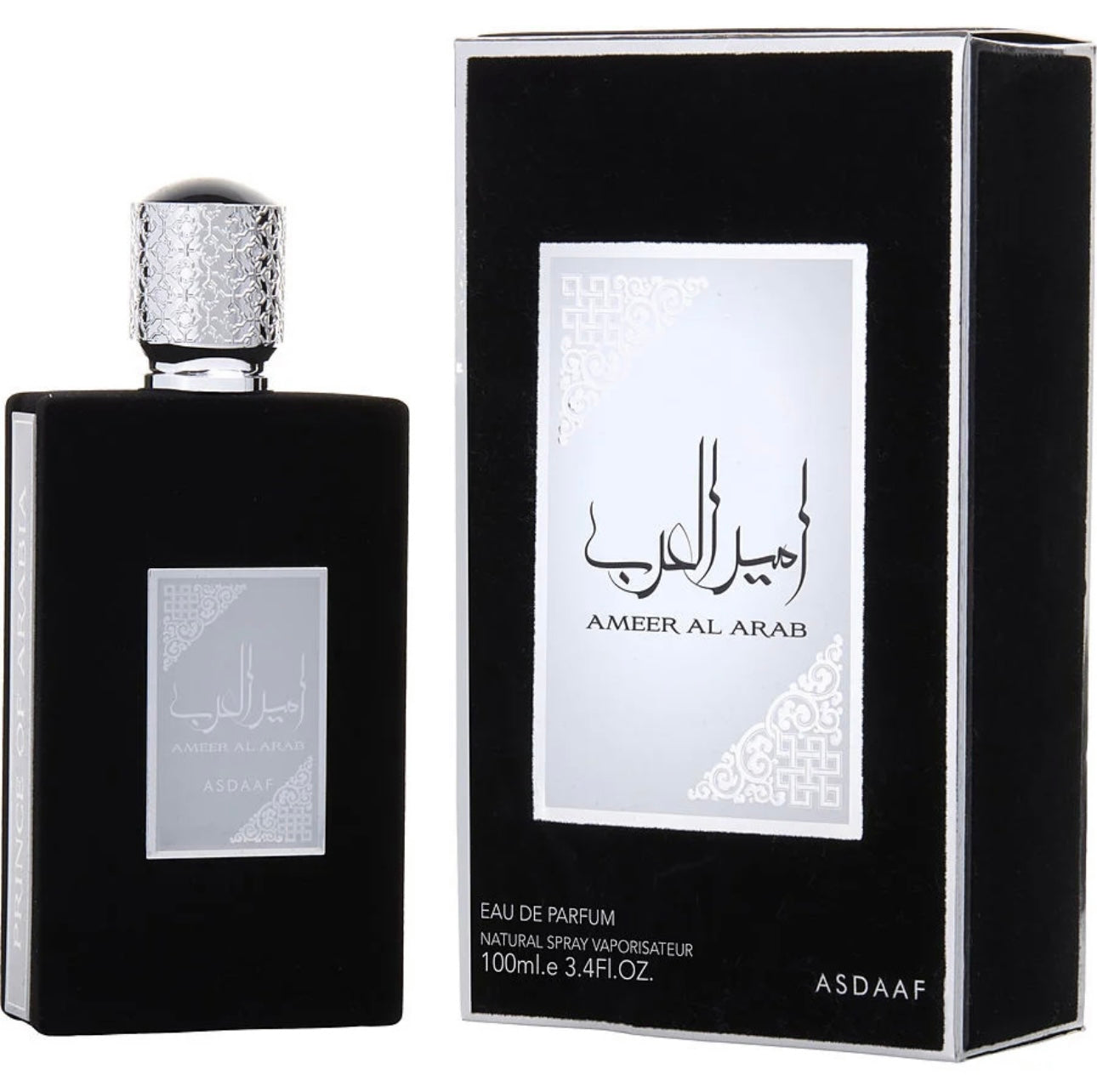 Asdaaf Ameer Al Arab by Lattafa for Men - 3.4 oz EDP Spray