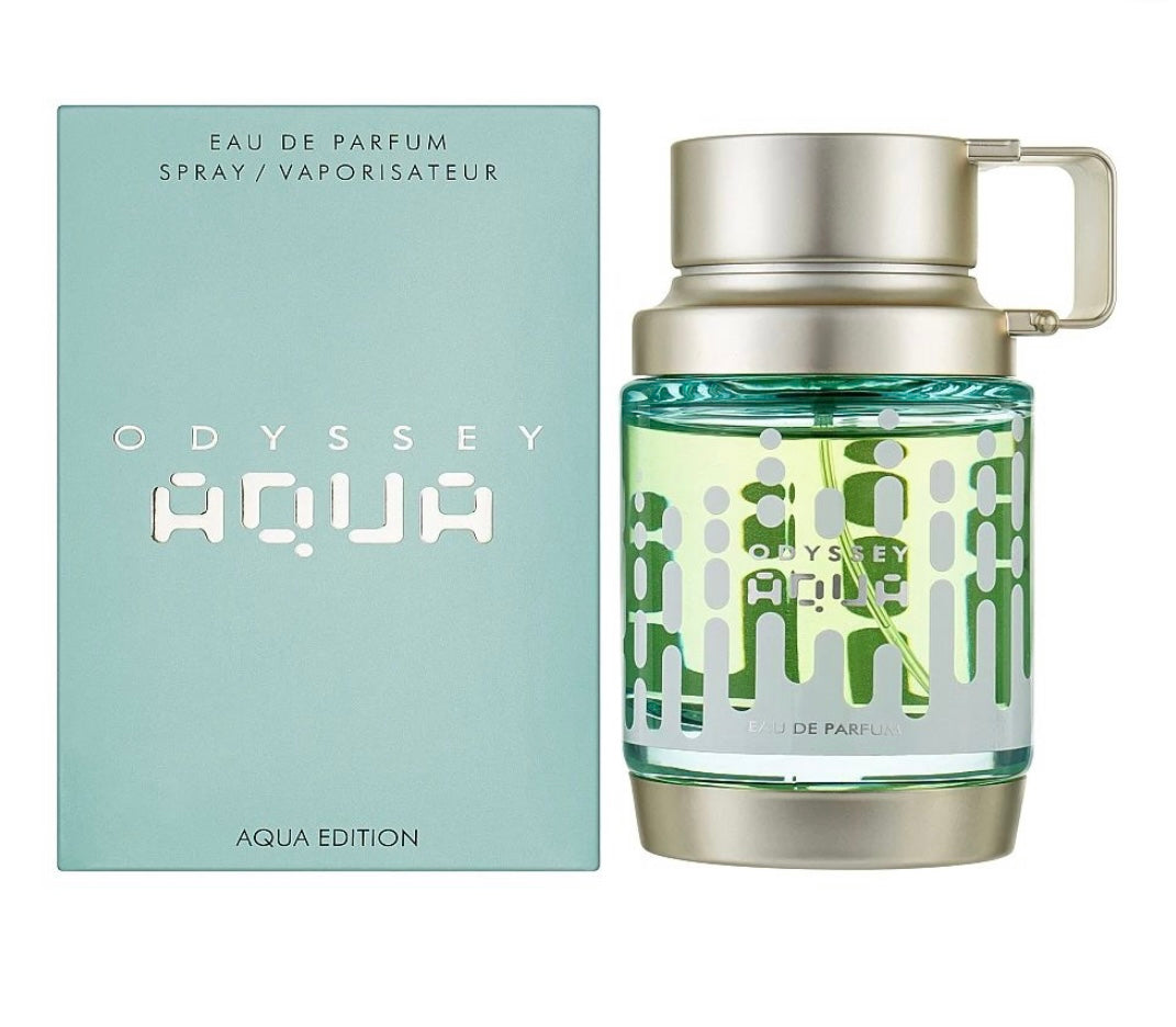 Odyssey Aqua de Armaf for men Eau De Parfum 3.4 oz /100 ml