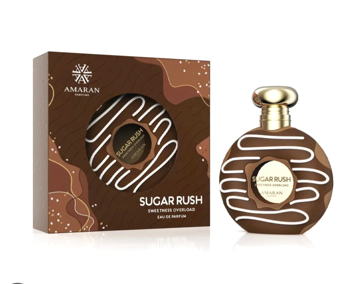 NEW! Sugar Rush Sweetness Overload by Amaran Unisex EDP 100 ML/3.4 OZ UAE