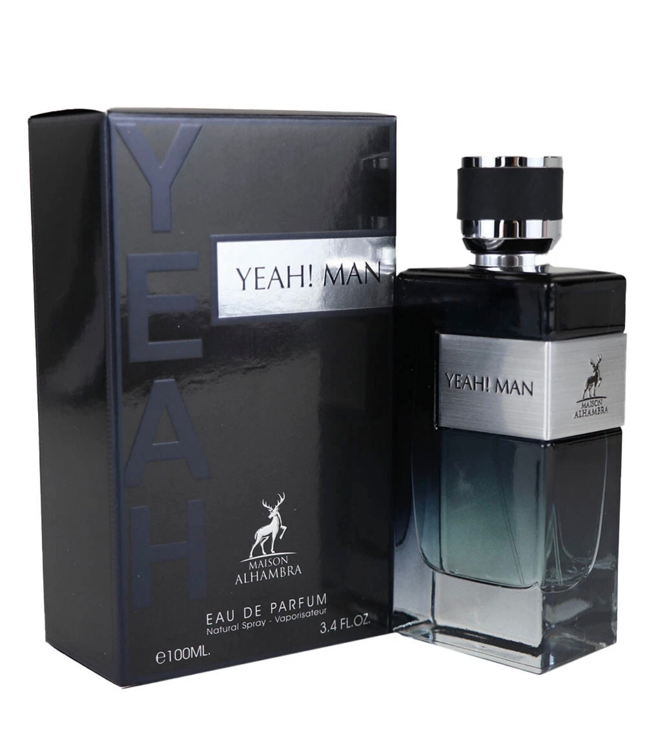Maison Alhambra Yeah! for Men 3.4 oz / 100 mL EDP Spray New in Box