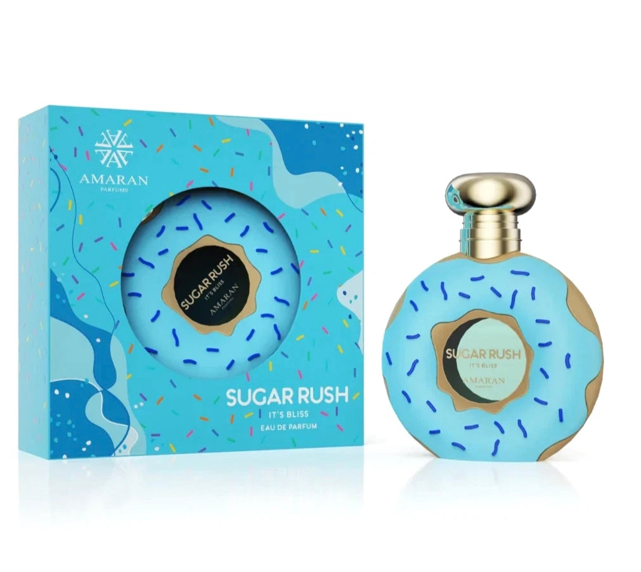 NEW! Sugar Rush a It’s Bliss Unisex EDP by Amaran 100 ML/3.4 OZ UAE