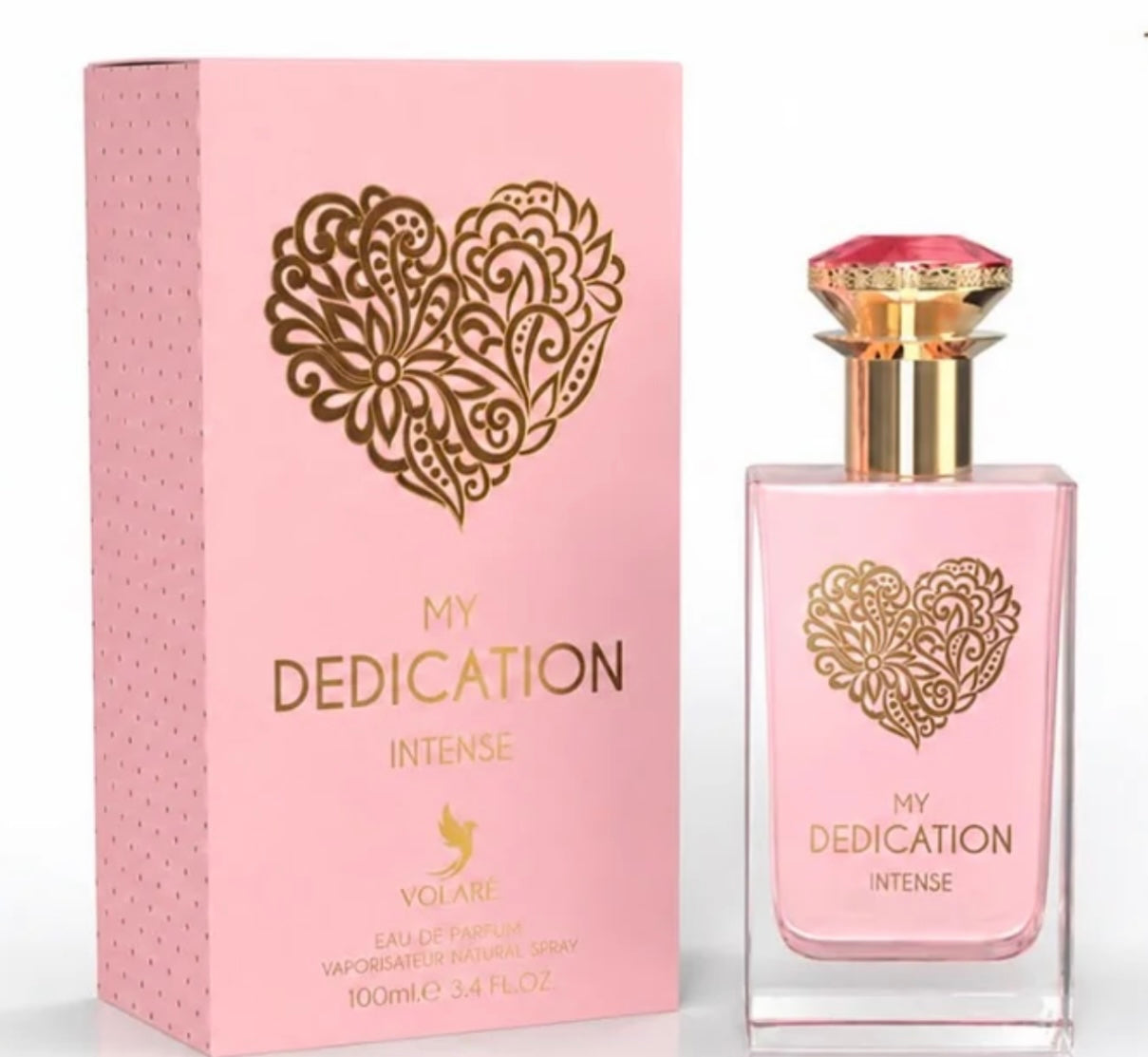 My Dedication Intense de la marca Volaré.3.4 oz /100 ml