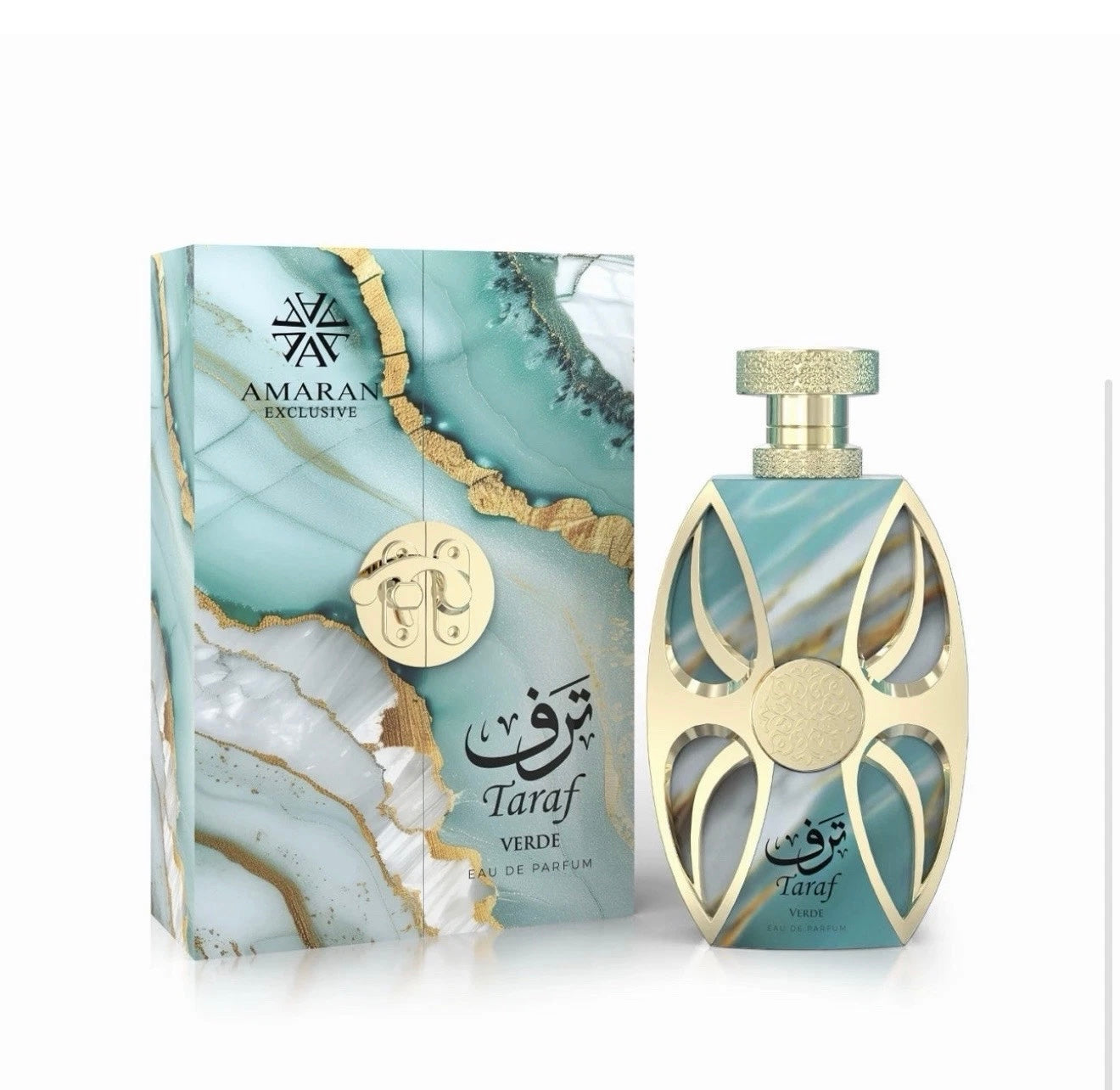 Amaran Taraf Verde Eau de Parfum – Unisex Arabian Perfume 3.4 oz