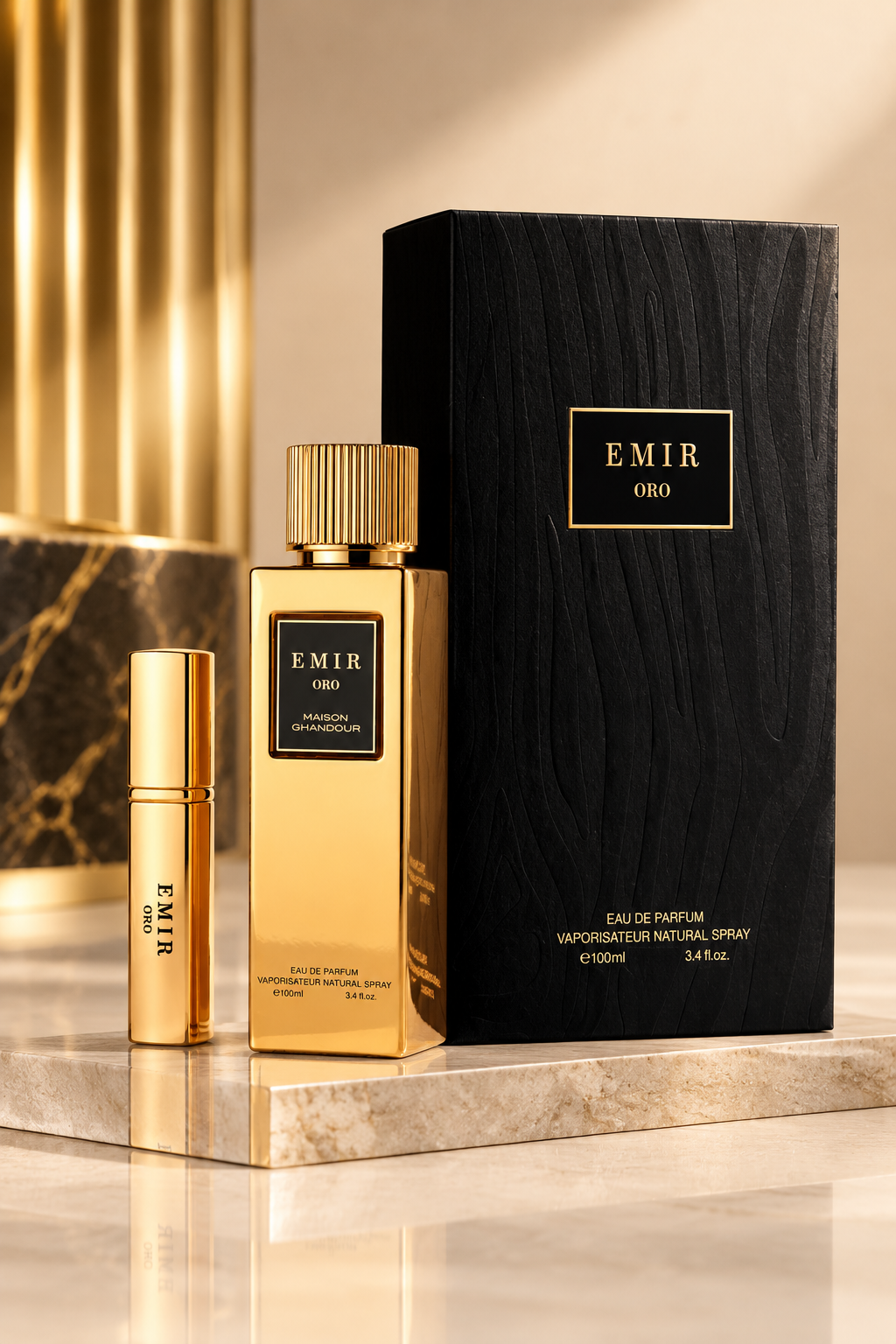 Emir Oro By Maison Ghandour   EDP Spray 3.4 oz Fragrances 860009040861