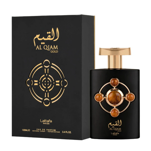 Lattafa Perfumes Al Qiam Gold EDP EAU DE PARFUM 
Spray 3.4 Oz Unisex