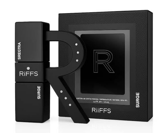 Spectra & Surge R 3.4 OZ EDP BY RIIFFS TWO BOTTLES 50ML EACH