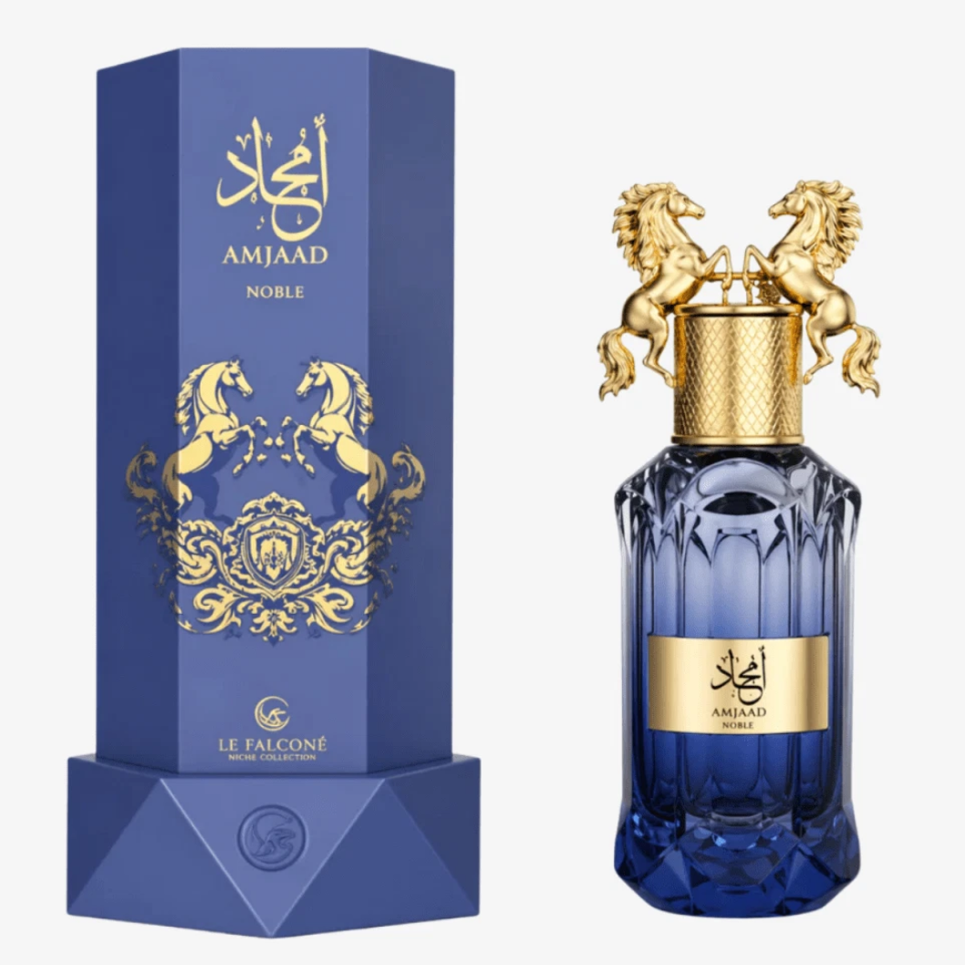 NEW! Amjaad Noble EDP for Men By Le Falcone Perfumes 100 ML/3.4 OZ UAE