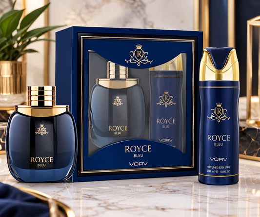 Royce Bleu Gift Set 100 ml / 3.4 fl oz By  VÛRV Arabia Perfume For Men